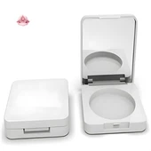 Volledig PET vierkant compact poeder